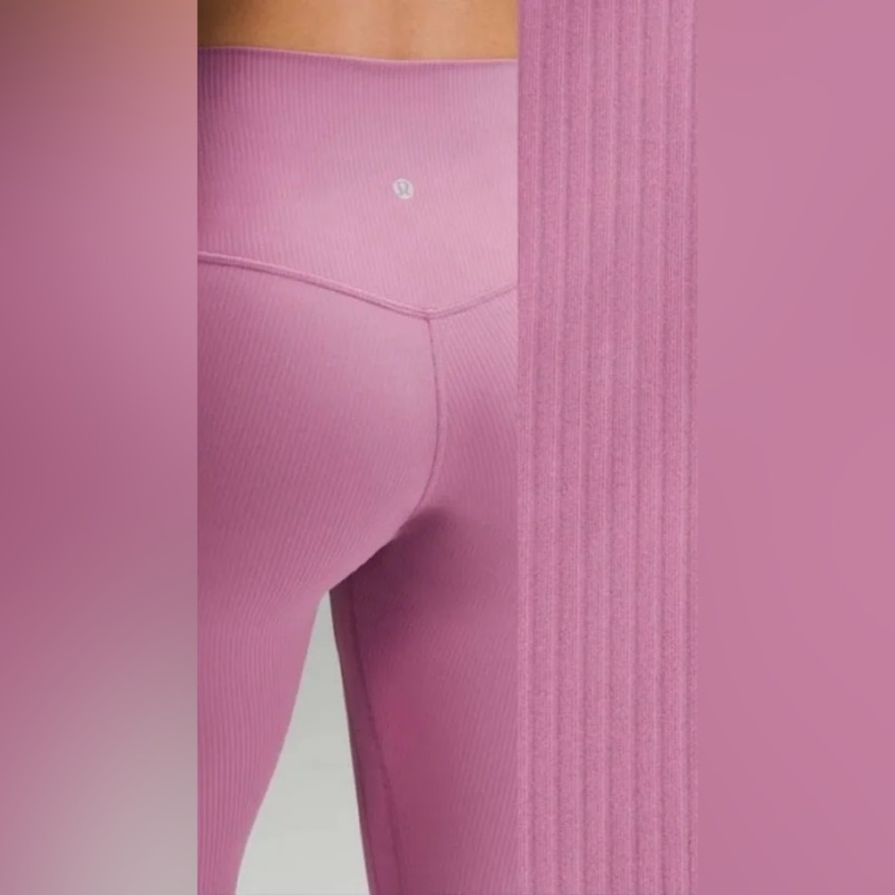 Lululemon Align High Rise Ribbed Leggings - Picture 3 of 10